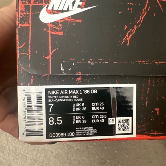 Nike Big Bubble Air Max ‘86 OG - Picture 5 of 5